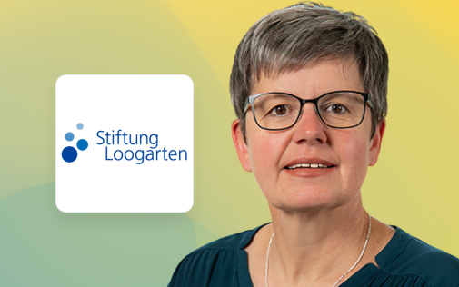 Picture of Bea Keller (Loogarten Foundation) for the interview about the use of Dualoo